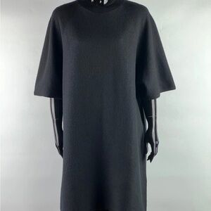COS Black 100% Wool Sweater Dress